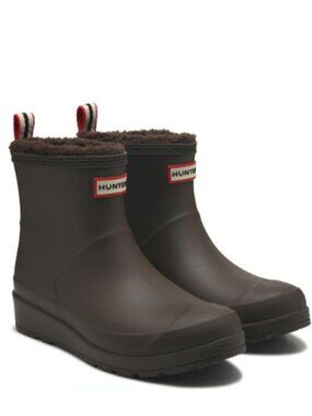 HUNTER Theezy Lined Waterproof Rain Boot 7T42510 NEW in box